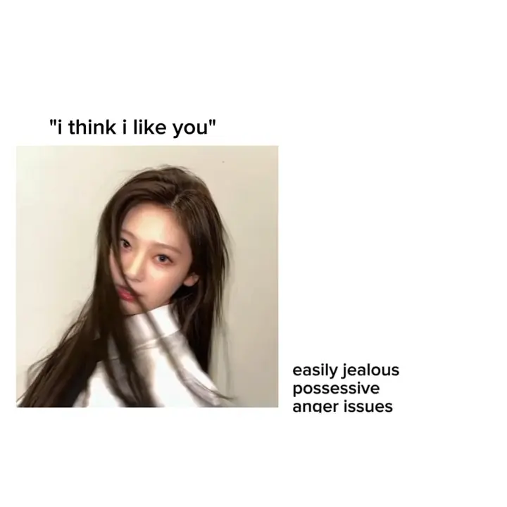 I Love You, Anxiety CapCut Template
